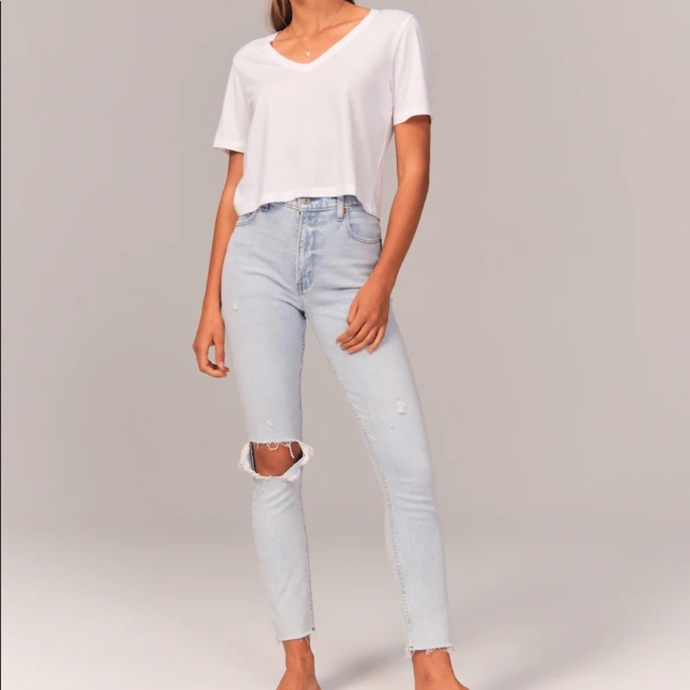Abercrombie & Fitch High Rise Skinny Jean
